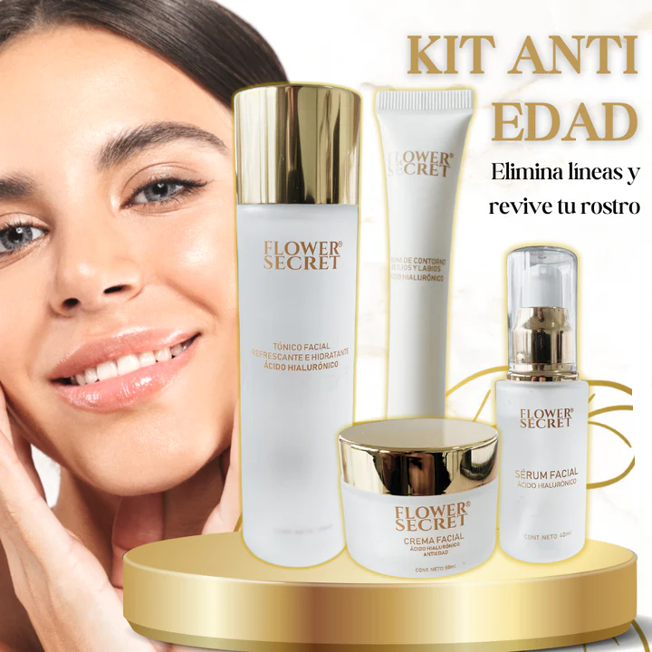 Kit anti edad acido hialuronico skin car